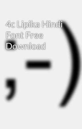 4clipika hindi fonts download
